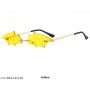 Bat Sunglasses-Yellow