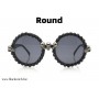 Sunglasses Gothic round