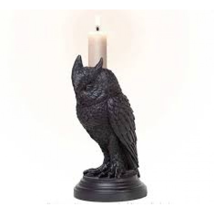 Owl candelstick