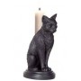 Black cat candelstick