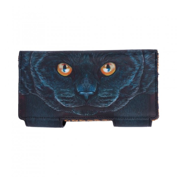 Guardian Cat Embossed Purse 18.5cm