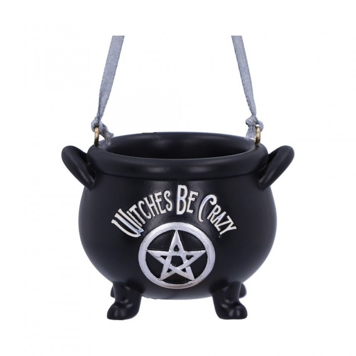 Witches Be Crazy Hanging Ornament 6.1cm