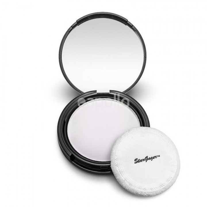 Stargazer Compact Pressed Powder - White