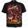 T-shirt Zwart - Wakker worden de draak