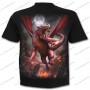 T-shirt Zwart - Wakker worden de draak