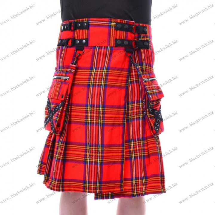 Mannen rok Kilt Cato tartan