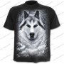 Kids T-shirt White wolf