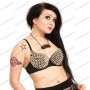 Cone Stud Bra