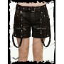 Zwart en grijs Tartan shorts