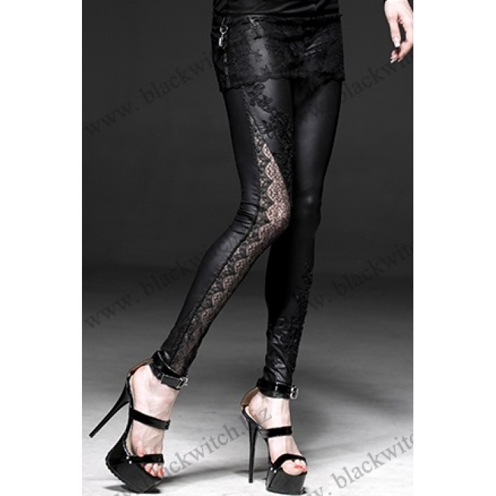 Asymmetric Lace Legging