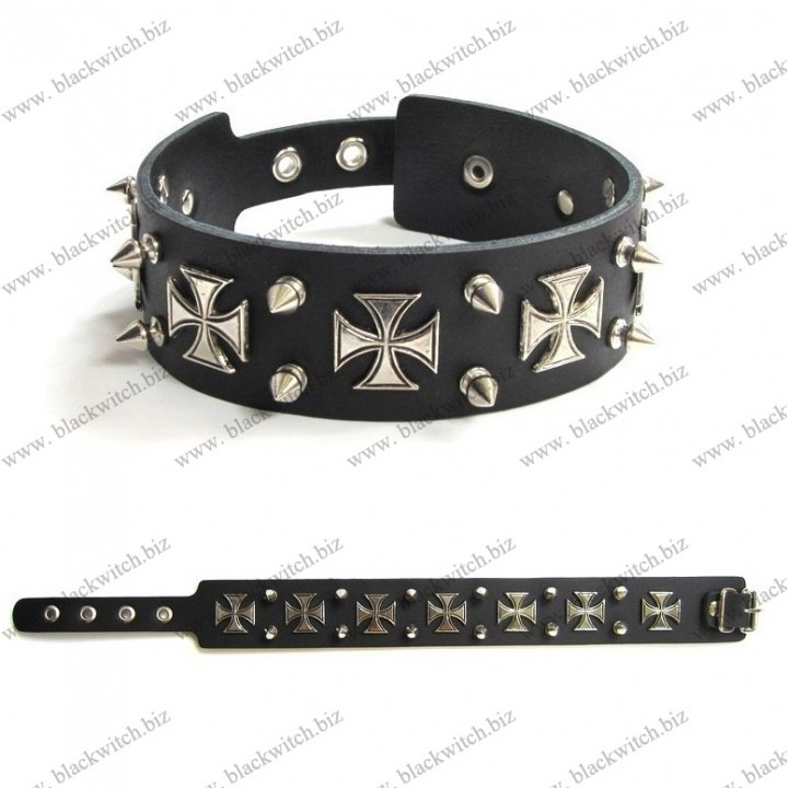 Leather collar