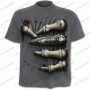 T-­Shirt Charcoal Death Grip ­