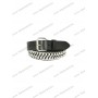 Riem met zilveren ketting