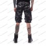 Arvid shorts heren grijs camouflage