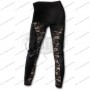 Lace Wrap Leggings Gothic Elegance