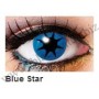 Funky lenzen Blauw ster