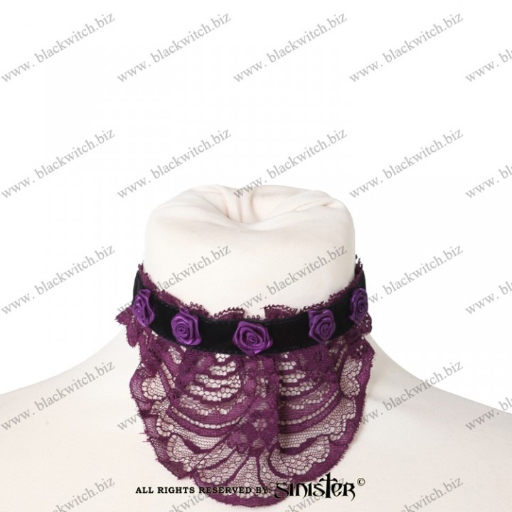 Choker Black / Purple