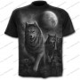 T-Shirt Black Wolf Pack Wrap