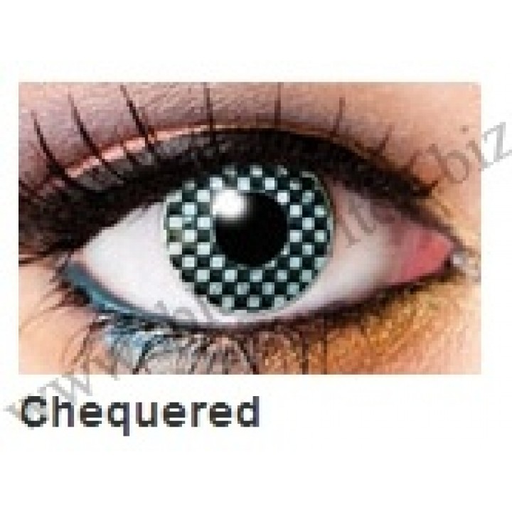 Funky lenses Chequered