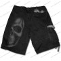 Vintage Cargo Shorts Black Shadow Skull