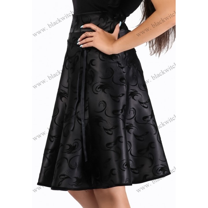 Skirt Satin black