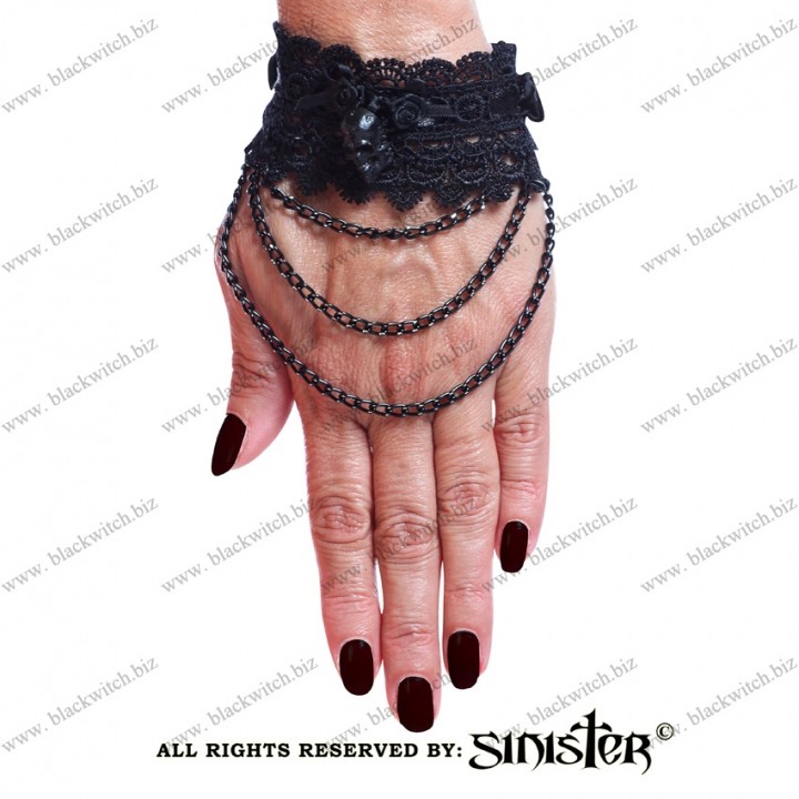 Cuff black gothic