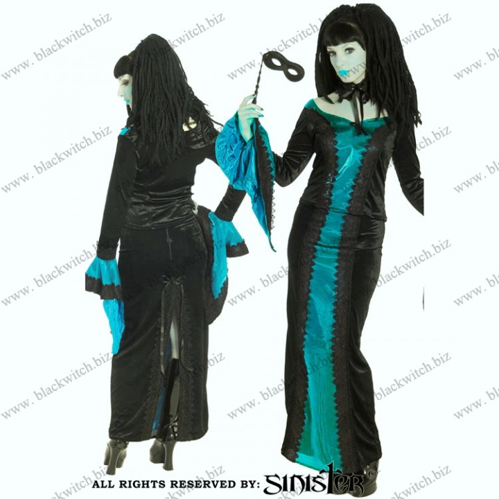 Longskirt Black / Blue