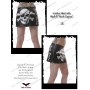 Leren rok met Skull en Rock Queen