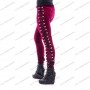 Beetle leggings dames rood