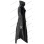 Punk L-coat with embroider black and silver /F