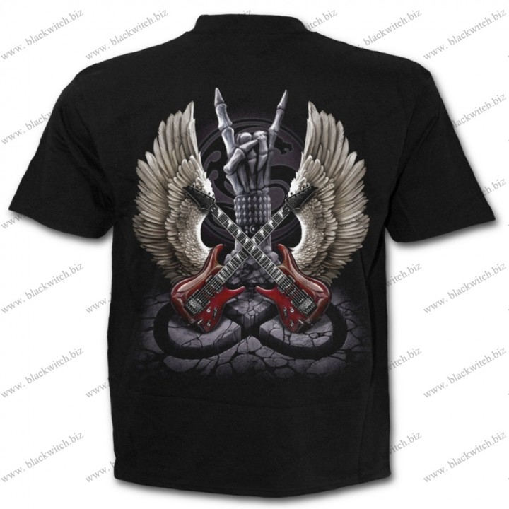 T-­Shirt Black Rock 4Ever ­