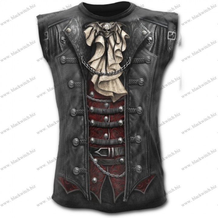 T-shirt Goth Wrap