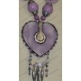 Necklace violet