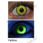 UV glow lenses Yellow