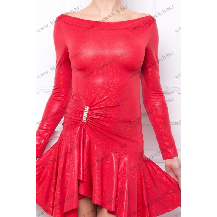 Dress Quadrille boat red shine