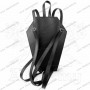 Leather Back Pack Coffin