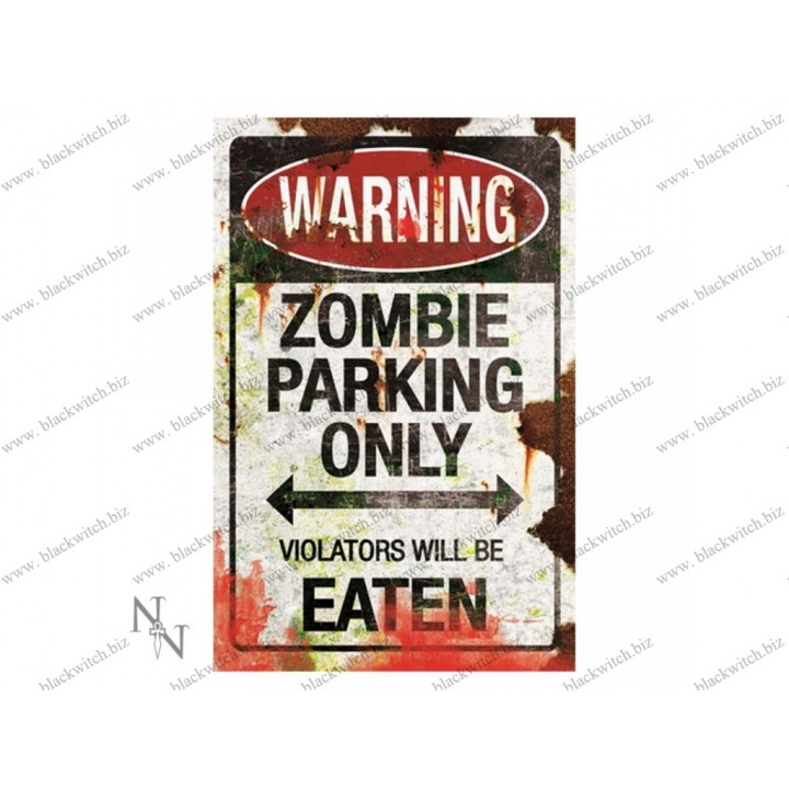 Zombie Parking Sign 43cm