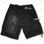 Vintage Cargo Shorts Black Stained Tribal