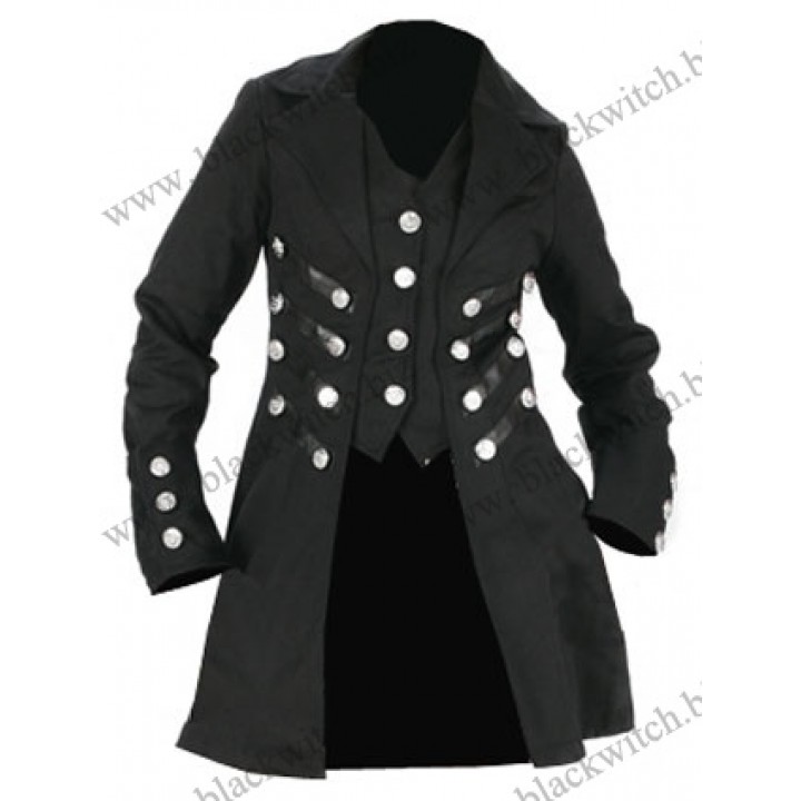 Short black coat
