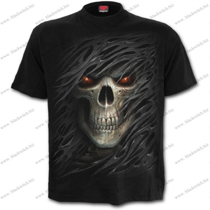 T-shirt Zwart Tribal dood