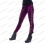 Beetle leggings ladies purple