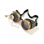 Goggles Steampunk Glasses with LED Light Lenses Color:A-06