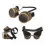Goggles Steampunk Glasses with LED Light Lenses Color:B-01