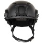 US helmet, FAST paratrooper, black, rails, ABS plastic