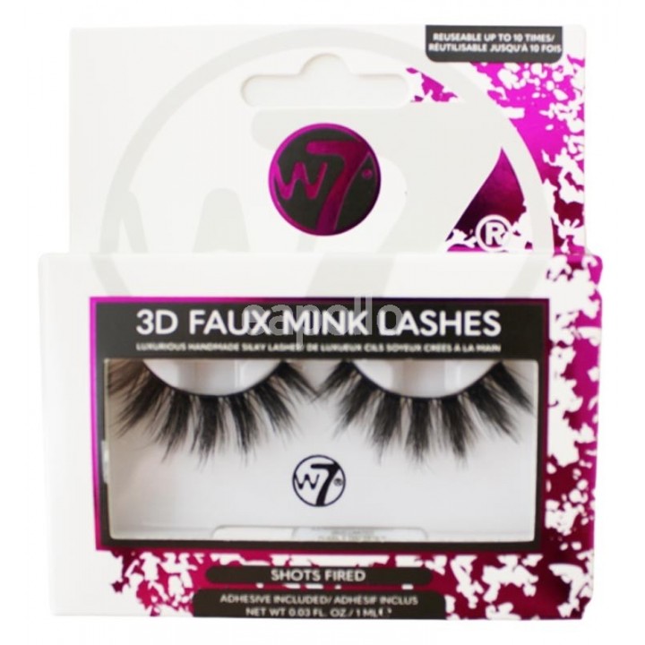 W7 3D Faux Mink Lashes - Shots Fired
