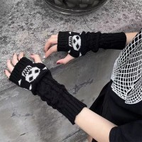 Punk gloves-Black
