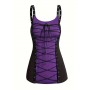 Gothic rock purple top